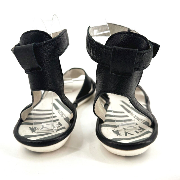 Fly London Womens Mafi Sandals Size 40/US 9 Comfort Leather Boho Minimalist - Picture 6 of 9